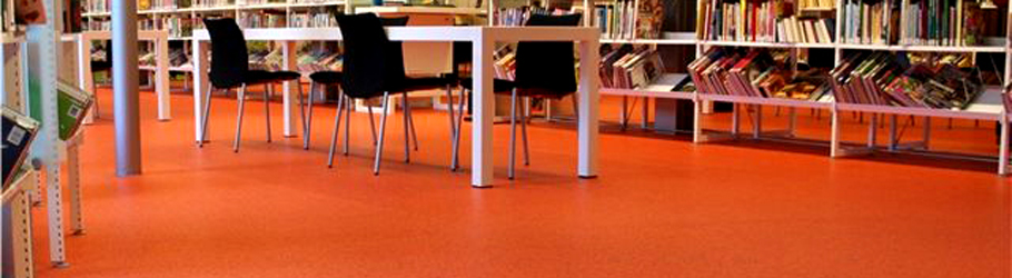 Public Library, Alblasserdam - Neoflex™ Floor 600 Series Custom Color